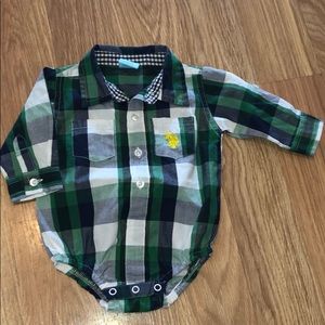 💕US Polo baby body suit BOGO